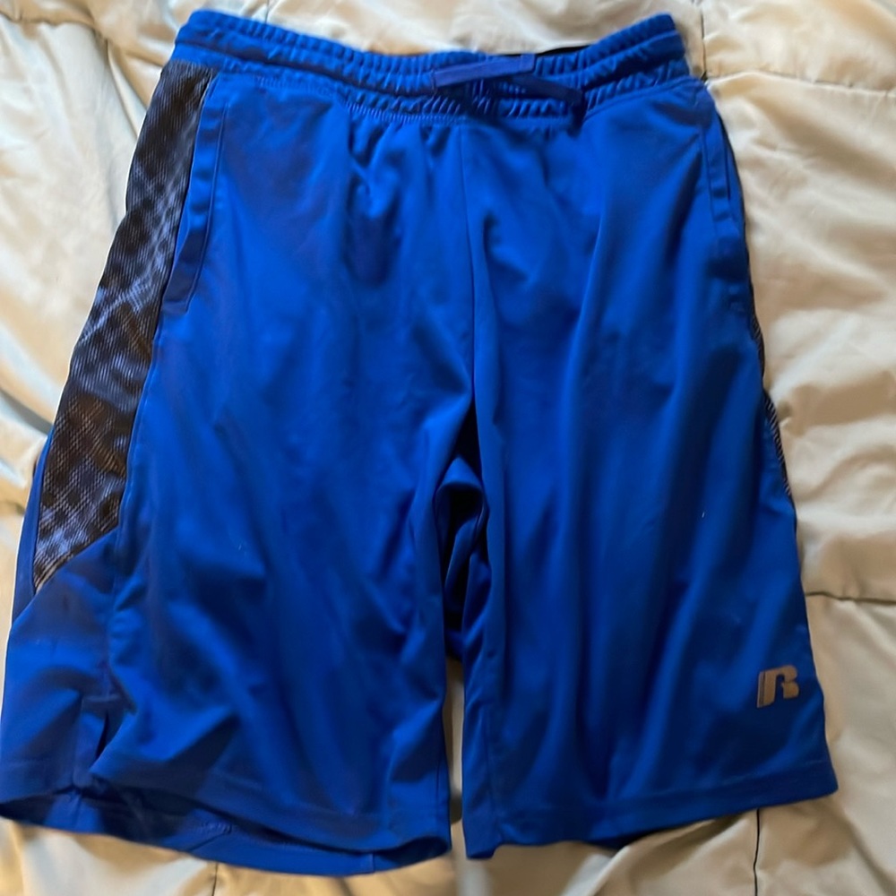 Blue Russell elastic shorts dry fit
